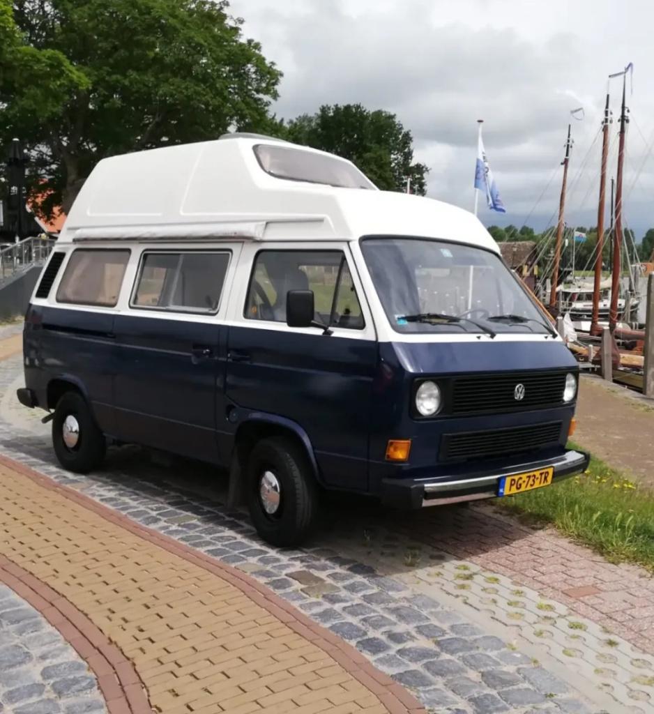 VW T3 Westfalia Highroof Benzine + Automaat Belastingvrij !!, Automaat, Chemisch toilet, Reservewiel, Volkswagen