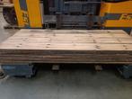 Spoorplanken / wagondelen oud eiken Diverse lengtes, Gebruikt, Eiken, Plank