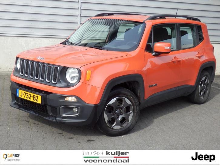 Jeep Renegade 1.6 E-Torq 110pk | Longitude | Airco | Tel. Bl, Auto's, Jeep, Te koop, Renegade, ABS, Airbags, Airconditioning, Alarm