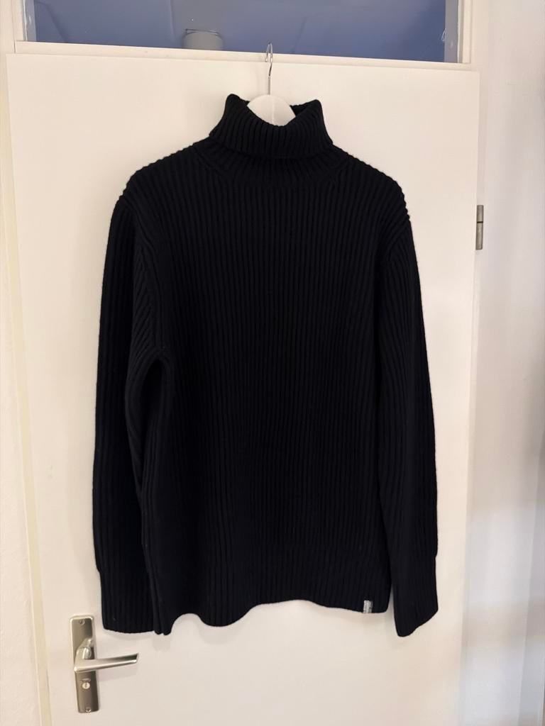 Nieuwe G-Star RAW coltrui - Zwart - Maat M, Kleding | Heren, Ophalen of Verzenden, Nieuw, Maat 48/50 (M), Zwart