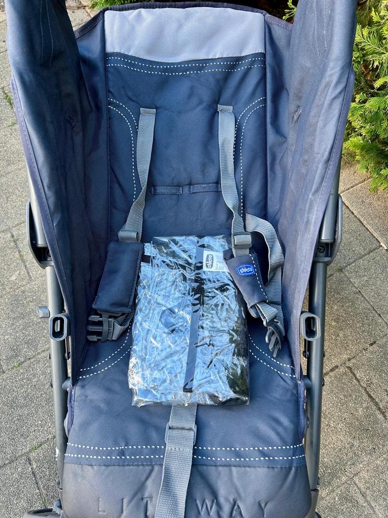Chicco Liteway buggy - Compact en compleet, Ophalen, Gebruikt, Overige merken, Regenhoes