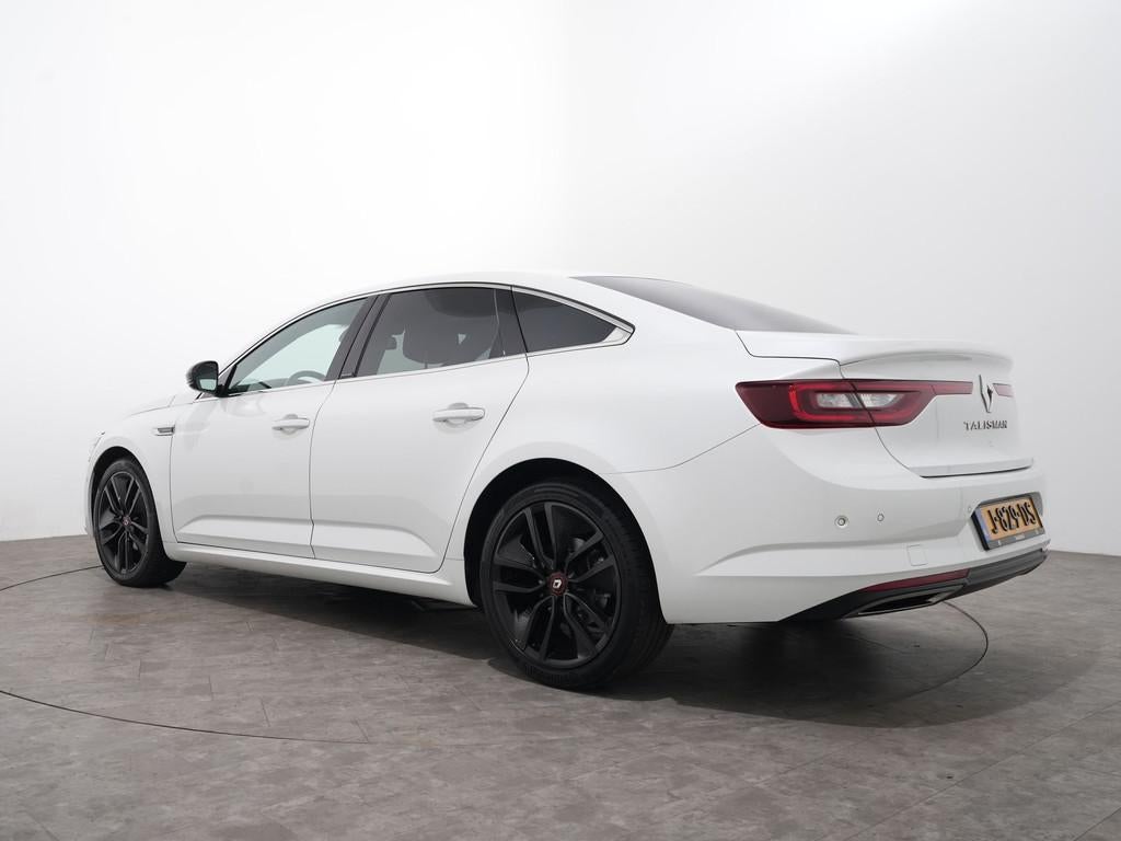 Renault Talisman TCE 160PK S-EDITION EDC | Leer | 4CONTROL |, Auto's, Renault, 4 cilinders, Wit, 1376 kg, Sedan