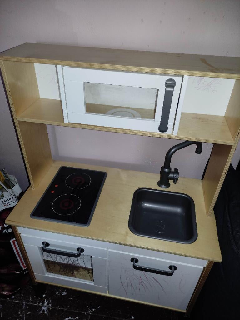 IKEA DUKTIG Toy wooden kitchen, Ophalen, Gebruikt, Hout, Speelkeuken