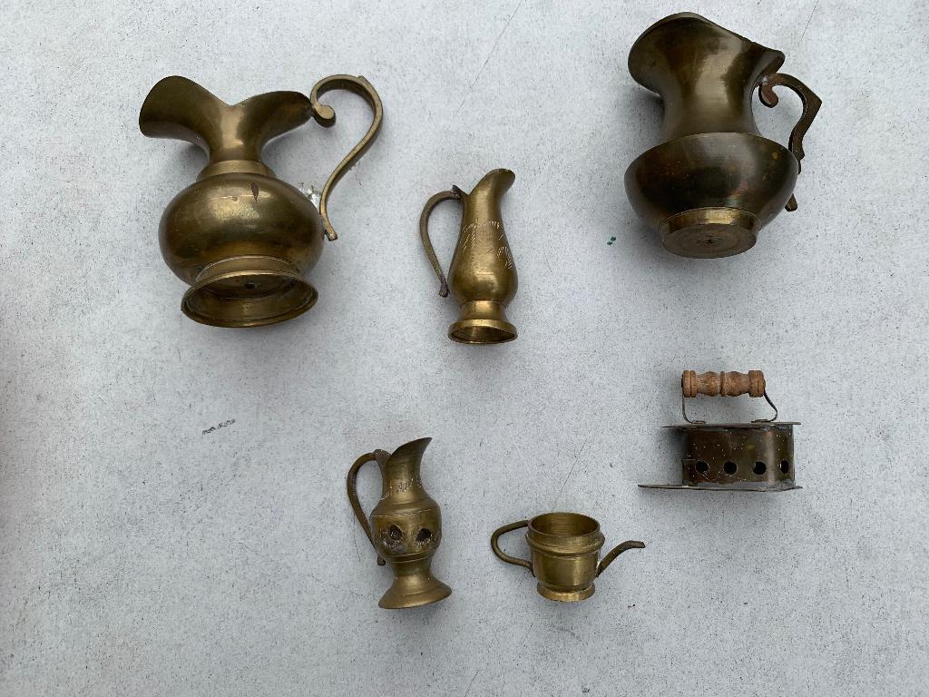 Miniatuurtjes, Antiek en Kunst, Antiek | Koper en Brons, Ophalen of Verzenden, Brons