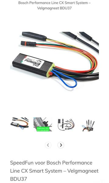 SpeedFun voor Bosch Performance Line CX Smart System beschikbaar voor biedingen