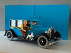 Tintin Moulinsart Taxi blauw 1/12, Ophalen of Verzenden, Kuifje, Nieuw, Beeldje of Figuurtje