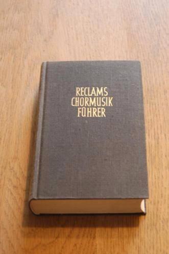 *Werner Oehlmann - Chormusikführer, Boeken, Taal | Duits, Zo goed als nieuw, Ophalen of Verzenden