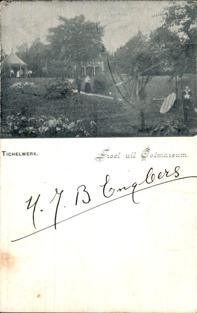 Ootmarsum - Ticherlwerk, Verzamelen, Ansichtkaarten | Nederland, Gelopen, Overijssel, Voor 1920, Ophalen of Verzenden