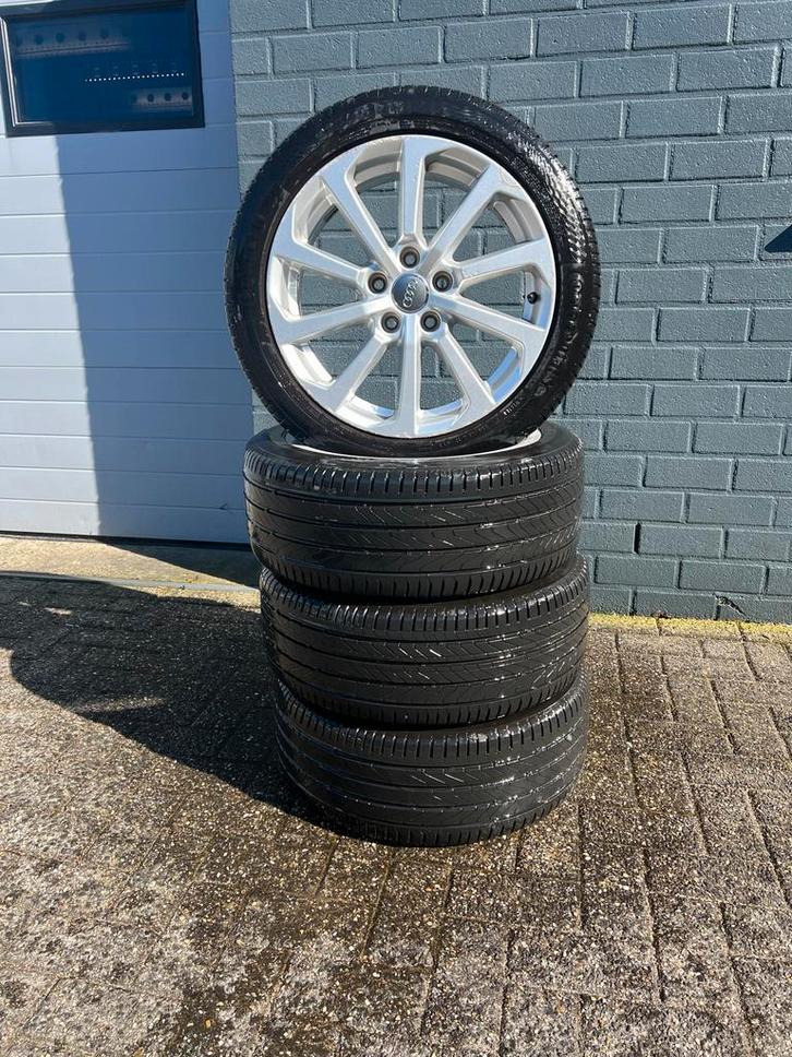 Audi Velgen Set - Perfecte Upgrade!, Auto-onderdelen, Banden en Velgen, Banden en Velgen, Zomerbanden, 17 inch, 225 mm, Personenwagen
