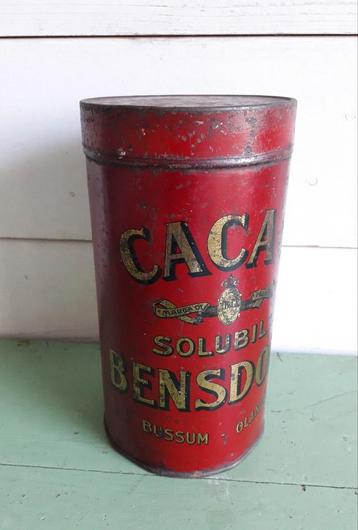 blik Bensdorp Cacao Bussum beschikbaar voor biedingen