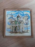 Vintage Tegel Orthodoxe Kerk, Ophalen of Verzenden