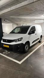 Peugeot Partner 1.5 Bluehdi 100pk S&S 1000kg 2020 Wit, Auto's, Bestelauto's, Voorwielaandrijving, Stof, Zwart, 4 cilinders