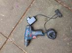 Bosch gsr professional met lader en accu, Doe-het-zelf en Verbouw, Gereedschap | Boormachines, Ophalen of Verzenden, Gebruikt