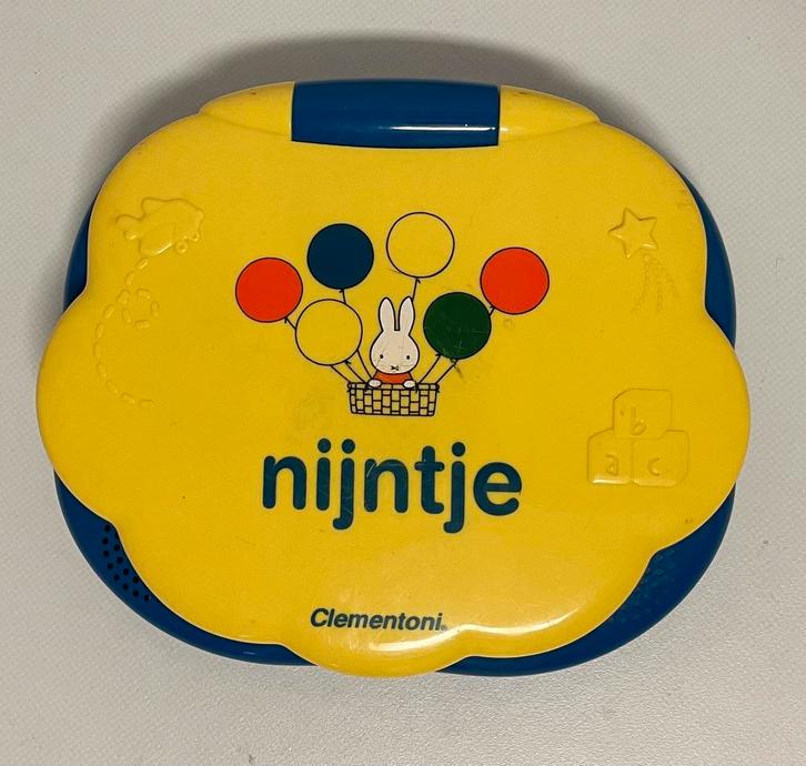 Nijntje speelgoedlaptop - merk Clementoni, Kinderen en Baby's, Speelgoed | Educatief en Creatief, Elektronica, Met geluid, Ophalen of Verzenden