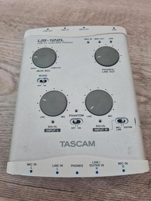 Tascam US-122L, Muziek en Instrumenten, Midi-apparatuur, Ophalen of Verzenden