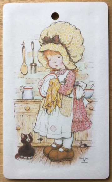 Vintage snijplank Sarah Kay beschikbaar voor biedingen