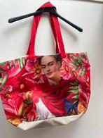 Frida Kahlo Tas - Shopper, Sieraden, Tassen en Uiterlijk, Tassen | Damestassen, Ophalen of Verzenden, Zo goed als nieuw, Rood