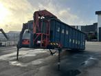 Afzetcontainer met pallfinger kraan 14 ton m kraan jaar 1999, Ophalen