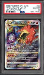 Charizard VSTAR PSA 10 - 212/172 - Japanese VSTAR Universe, Ophalen of Verzenden, Zo goed als nieuw, Losse kaart