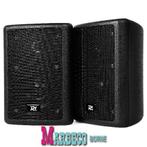 Luidspreker set, Speaker set, passief 4 inch zwart, Overige merken, 60 tot 120 watt, Info@marbeco.nl, Front, Rear of Stereo speakers