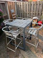 Bar krukken met een tafel., Tuin en Terras, Ophalen, Zo goed als nieuw