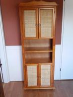 Hoge grenen houten kast boekenkast , buffetkast, opbergkast, Huis en Inrichting, Kasten | Boekenkasten, Ophalen, 50 tot 100 cm
