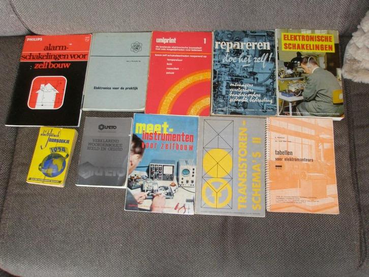 Partij elektronica ( hobby ) boeken , 10 stuks, Hobby en Vrije tijd, Elektronica-componenten, Gebruikt, Ophalen of Verzenden