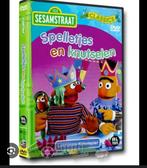 Sesamstraat dvd spelletjes en knutselen, Cd's en Dvd's, Dvd's | Kinderen en Jeugd, Alle leeftijden, Zo goed als nieuw, Ophalen