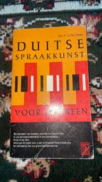 Duits spraakkunst, Boeken, Ophalen of Verzenden, Zo goed als nieuw