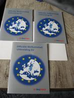 UITBREIDING E.U. 5 EUROPA MUNT MET 10 POSTZEGELS 3 MAAL, Ophalen of Verzenden, Overige landen, Overige waardes, Setje