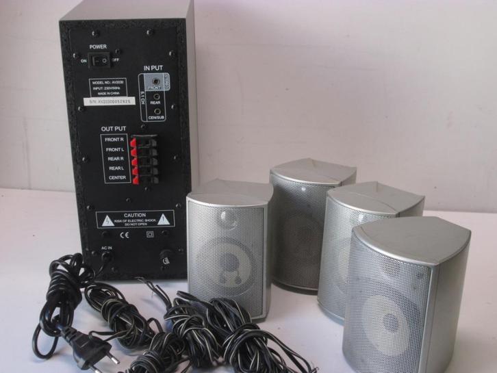 Actieve luidspreker set, Audio, Tv en Foto, Luidsprekers, Gebruikt, Overige typen, Minder dan 60 watt, Overige merken, Ophalen of Verzenden