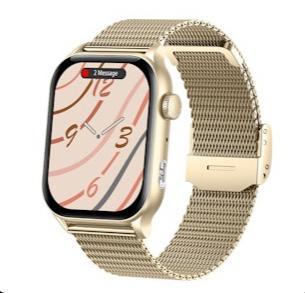 Smartwatch - Houd je gezondheid in de gaten!, Sieraden, Tassen en Uiterlijk, Smartwatches, Nieuw, Android, Geel, Afstand, Calorieverbanding