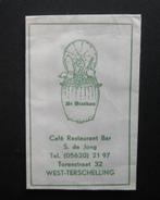 8095 West Terschelling - Cafe Restaurant Bar De Braskoer, Ophalen of Verzenden, Nederland