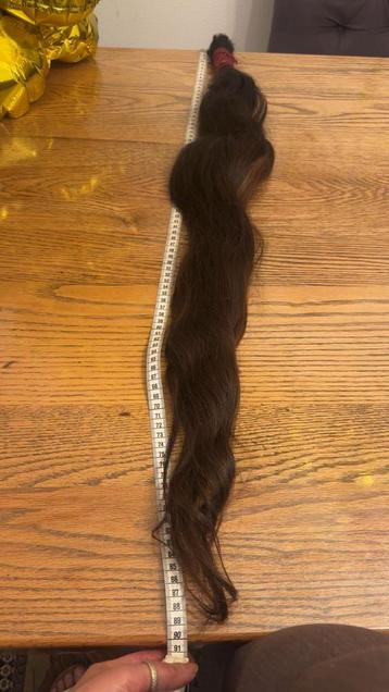 Human hair 90 cm beschikbaar voor biedingen