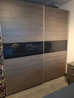 Kledingkast met nachtkastjes, 200 cm of meer, 150 tot 200 cm, Zo goed als nieuw, Overige houtsoorten