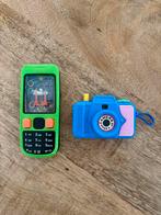 Gratis speelgoed telefoon en camera - alleen ophalen, Kinderen en Baby's, Speelgoed | Overig, Ophalen, Gebruikt, Jongen of Meisje