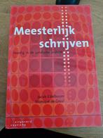 Meesterlijk schrijven. Isbn 9789046906057, Ophalen of Verzenden, Alpha, Zo goed als nieuw