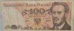 100 Slotych Polen 1976 briefgeld, Ophalen of Verzenden, Overige landen, 100 euro, Los biljet