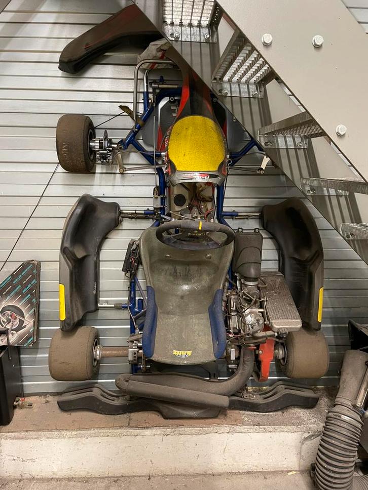 PCR KZ  125cc wedstrijdkart, Sport en Fitness, Karting, Gebruikt, Kart, Ophalen