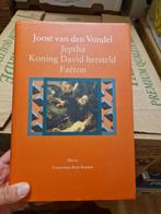 Jeptha, of offerbelofte Koning David hersteld Faeton, Ophalen of Verzenden, Zo goed als nieuw, J. van den Vondel, Nederland