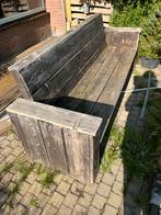 GRATIS Steigerhouten tuinbank, Tuin en Terras, Tuinbanken, Ophalen, Gebruikt, Hout