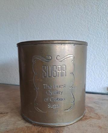 cuban sugar canister  beschikbaar voor biedingen