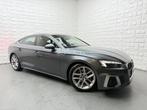 Audi A5 Sportback 35 TFSI 2x S LINE VIRTUAL KEYLESS MATRIX, Gebruikt, 4 cilinders, Origineel Nederlands, Zilver of Grijs