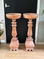 Massief teak zuilen, Huis en Inrichting, Woonaccessoires | Zuilen en Pilaren, Ophalen, Gebruikt