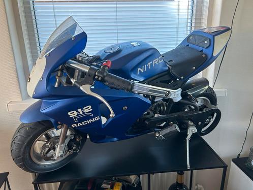 Minibike, 2x gelopen, Fietsen en Brommers, Minibikes, Midibikes en Pitbikes, Zo goed als nieuw, Overige typen, Ophalen