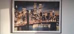 New York Poster met Lijst, 50 tot 75 cm, Ophalen of Verzenden, Zo goed als nieuw, 75 tot 100 cm