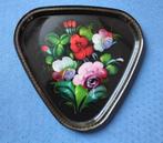 Prachtig vintage russisch metalen dienblad, Ophalen, Gebruikt, Overige vormen, Metaal