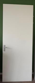 Hoge witte binnendeur incl/excl kozijn & glasplaat (2.60), Doe-het-zelf en Verbouw, Deuren en Horren, Ophalen, Gebruikt, 80 tot 100 cm