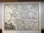 Overijsel met IJsselmeer en IJssel , Halma 1725, Antiek en Kunst, Verzenden