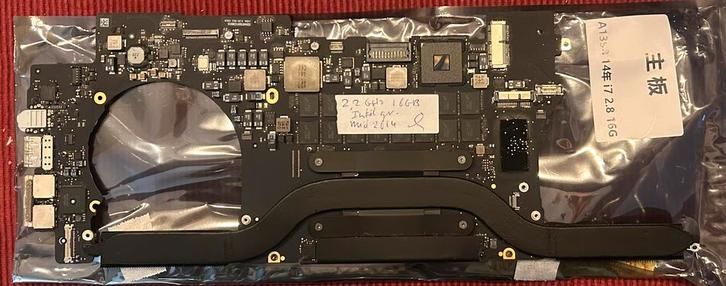 Goed werkend Logic Board Macbook Pro 2014, Computers en Software, Moederborden, Gebruikt, Ophalen of Verzenden